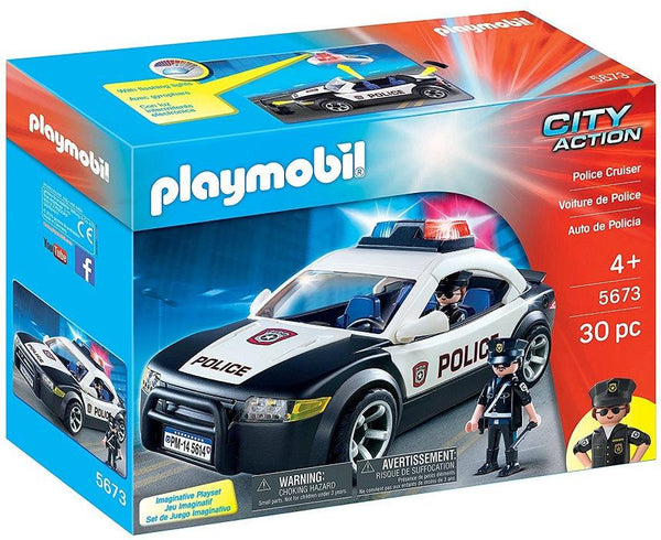 Playmobil 5673 - פליימוביל 5673 מכונית משטרה - פליימוביל - צעצועים ילדים ודרקונים