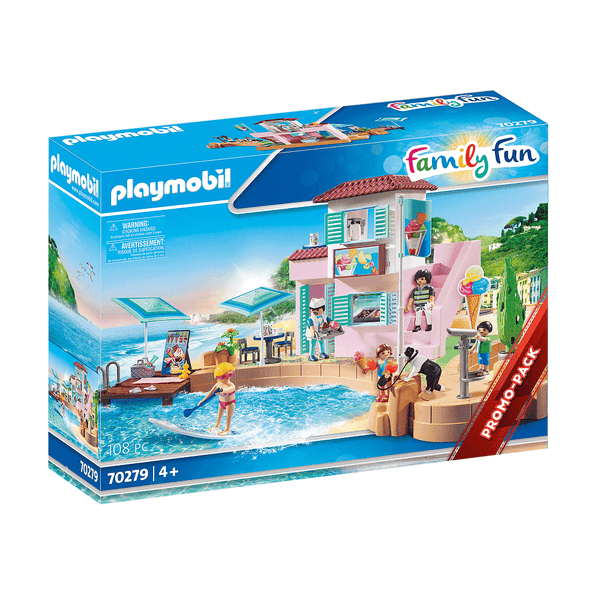 Playmobil 70279 - פליימוביל 70279 מלון החוף: גלידריה - צעצועים ילדים ודרקונים