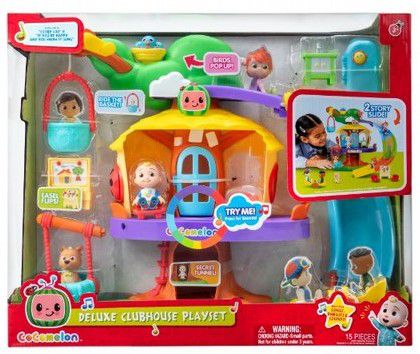 (0251) קוקומלון - סט משחק בית עץ דלוקס | CoCoMelon