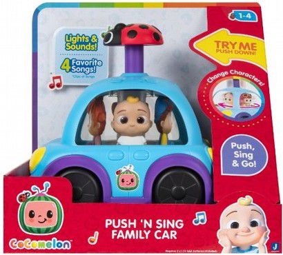 (0507) קוקומלון - סט רכב משפחתי מנגן עם דמויות קוקומלון | CoCoMelon