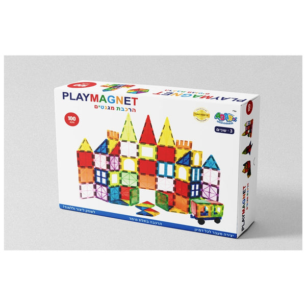 פליימאגנט 100 חלקים - PLAYMAGNET