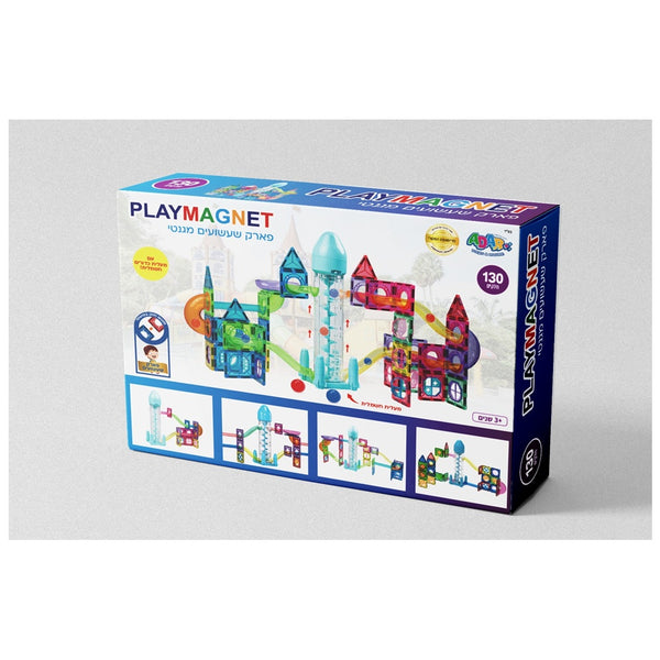 פליימאגנט לונה פארק 130 חלקים - PLAYMAGNET