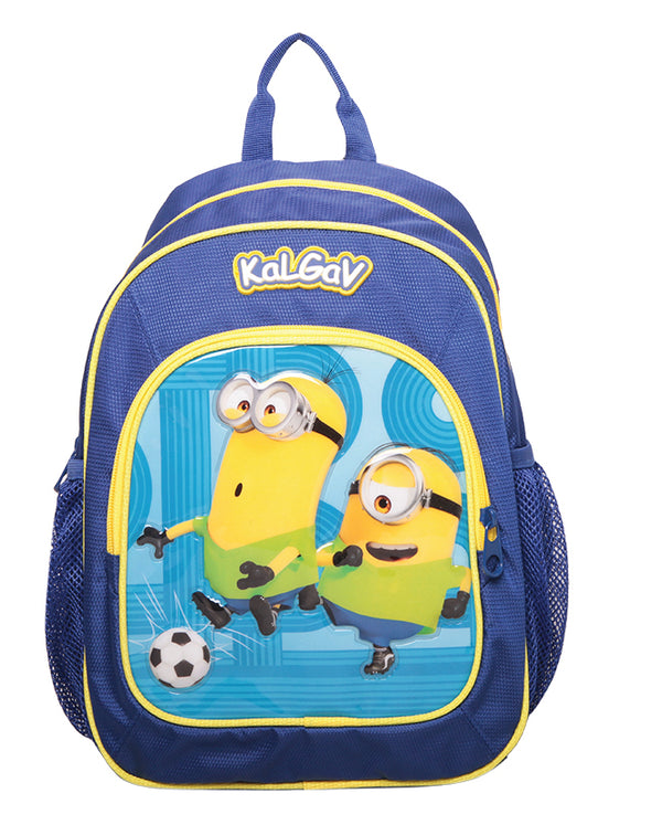 תיק גן נועם מיניונים כחול | קל גב