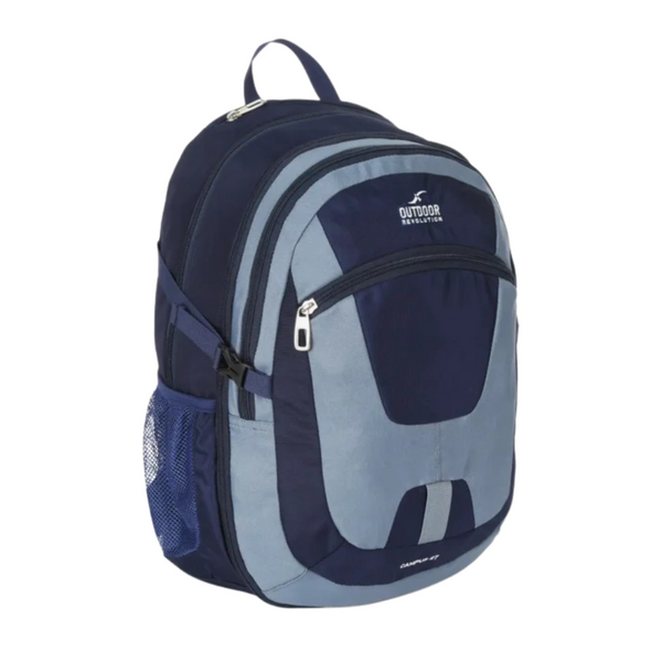 תיק מתרחב Campus נייבי אפור | Outdoor