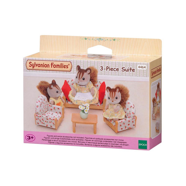 (4464) משפחת סילבניאן סט סלון 3 חלקים - Sylvanian Familie