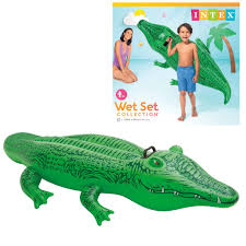 תנין ירוק לרכיבה - INTEX