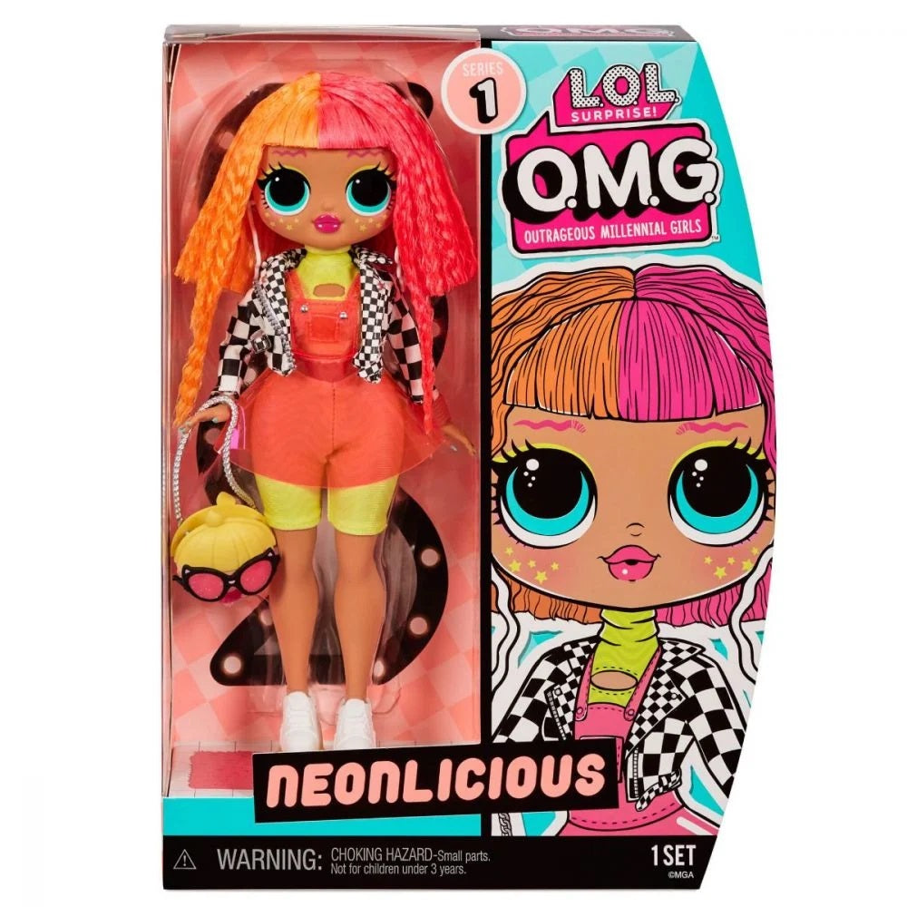 LOL OMG - בובת לול נאונלישס – צעצועים ילדים ודרקונים