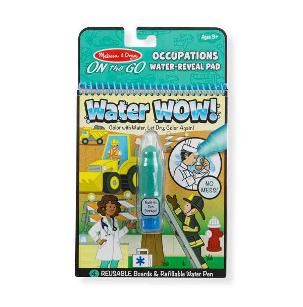 חוברת טוש מים מקצועות מבית Melissa and Doug - צעצועים ילדים ודרקונים