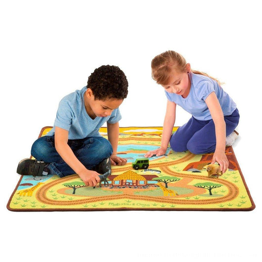 שטיח ספארי מבית Melissa and Doug - צעצועים ילדים ודרקונים