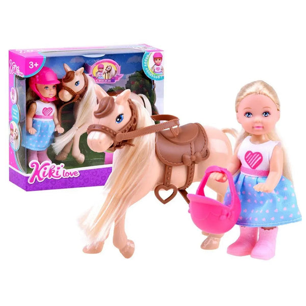 בובת קיקי עם סוס פוני - KIKI