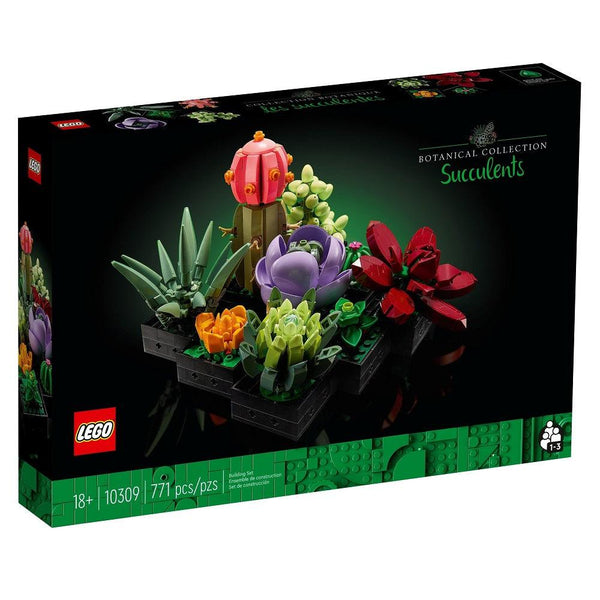 לגו בוטניקה 10309 סוקולנטים (LEGO 10309 Succulents (Botanical) - צעצועים ילדים ודרקונים