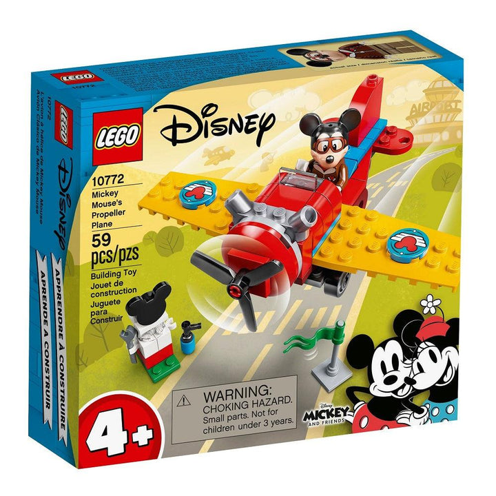לגו דיסני 10772 מטוס הפרופלור של מיקי (LEGO 10772 Mickey Mouse's Propeller Plane) - צעצועים ילדים ודרקונים