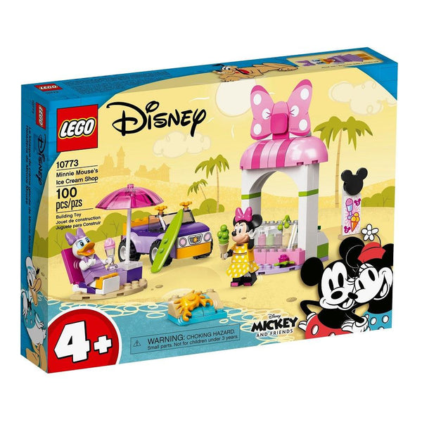 לגו דיסני 10773 חנות הגלידה של מיני (LEGO 10773 Minnie Mouse's Ice Cream Shop) - צעצועים ילדים ודרקונים