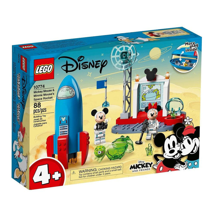 לגו דיסני 10774 טיל החלל של מיני ומיקי (LEGO 10774 Mickey and Minnie Space Rocket) - צעצועים ילדים ודרקונים