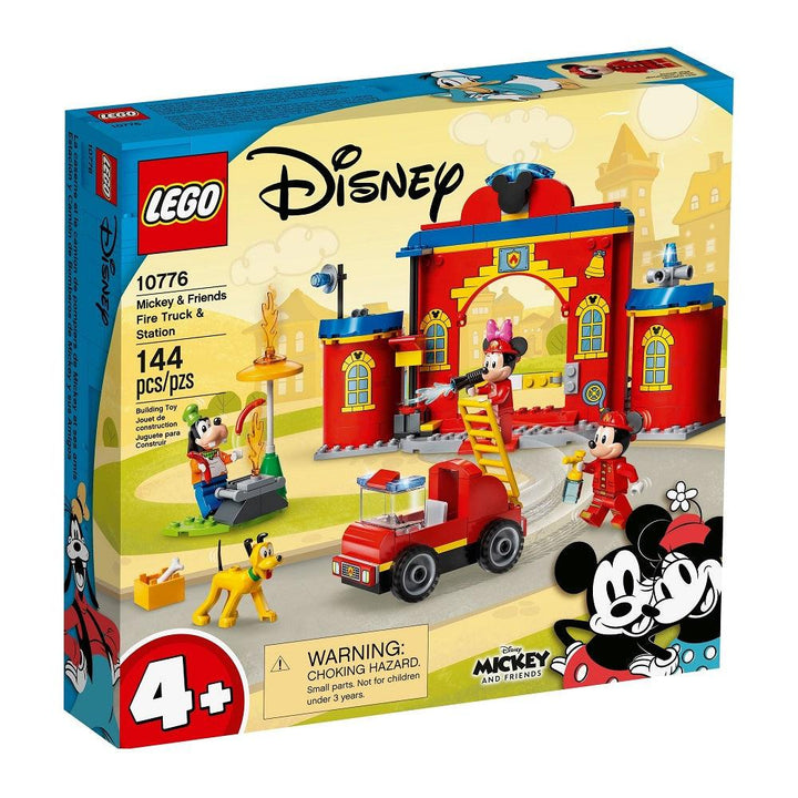 לגו דיסני 10776 תחנת כיבוי מיקי וחבריו (LEGO 10776 Mickey and Friends Fire Truck and Station) - צעצועים ילדים ודרקונים