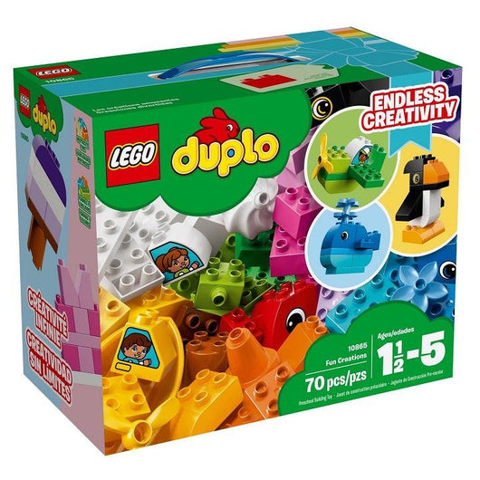 לגו דופלו 10865 חיות (LEGO DUPLO 10865 Fun Creations) - צעצועים ילדים ודרקונים