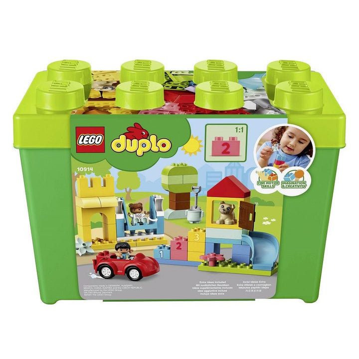 לגו 10914 קופסת קוביות דלוקס (LEGO 10914 Deluxe Brick Box) - צעצועים ילדים ודרקונים