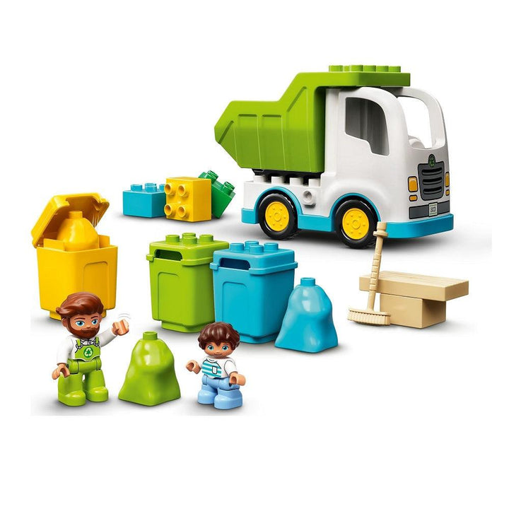 לגו 10945 משאית זבל ומחזור (LEGO DUPLO 10945 Garbage Truck and Recycling) - צעצועים ילדים ודרקונים