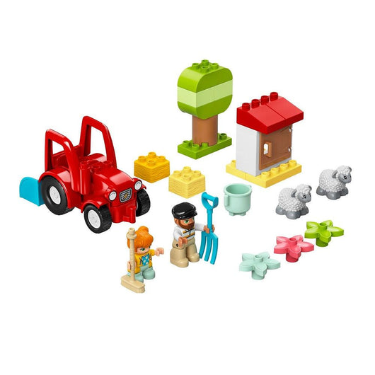 לגו דופלו 10950 טרקטור וחיות חווה (LEGO Duplo 10950 Farm Tractor n Animal Care) - צעצועים ילדים ודרקונים