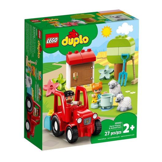 לגו דופלו 10950 טרקטור וחיות חווה (LEGO Duplo 10950 Farm Tractor n Animal Care) - צעצועים ילדים ודרקונים