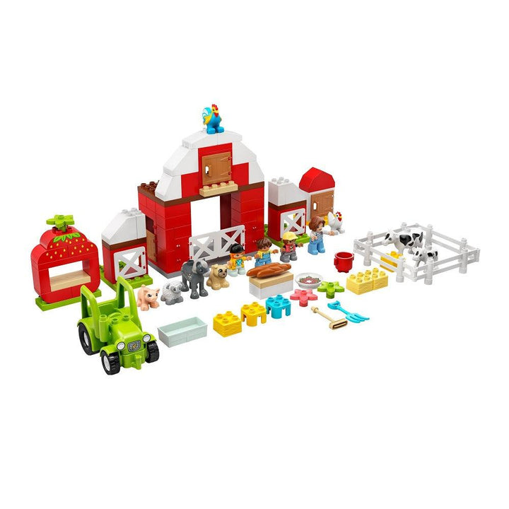 לגו דופלו 10952 אסם טרקטור וחיות חווה (LEGO Duplo 10952 Barn, Tractor n Farm Animal Care) - צעצועים ילדים ודרקונים