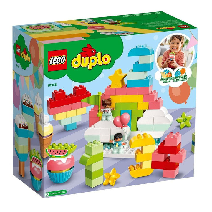 לגו 10958 יום הולדת יצירתי (LEGO DUPLO 10958 Creative Birthday Party) - צעצועים ילדים ודרקונים