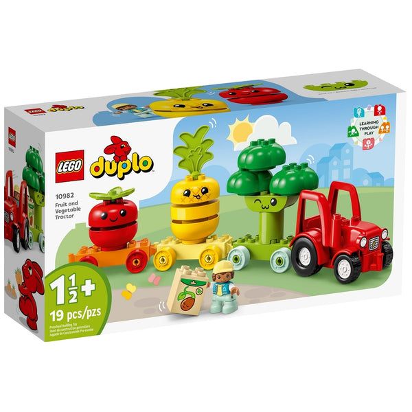 לגו 10982 דופלו טרקטור פירות וירקות (LEGO 10982 Duplo Fruit and Vegetable Tractor)