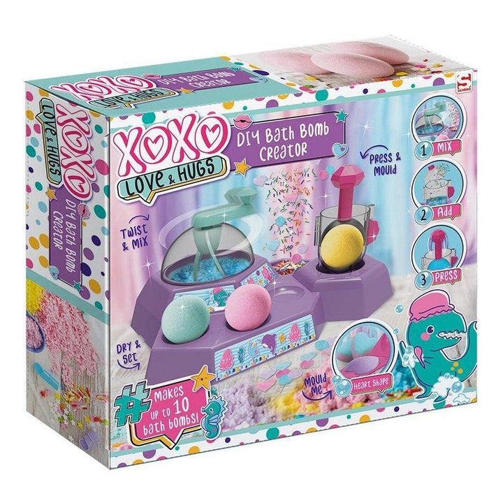 סט יצירה ערכת פצצות אמבטיה להכנת 10 פצצות - צעצועים ילדים ודרקונים