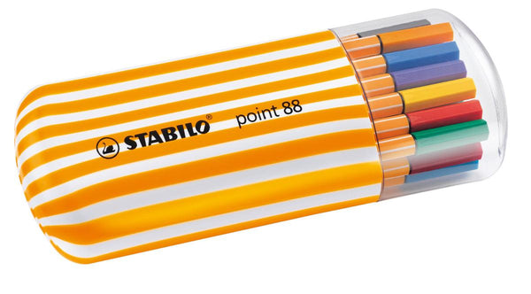עטי STABILO point בקלמר פלסטיק - צעצועים ילדים ודרקונים