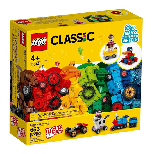 לגו קלאסיק 11014 קוביות וגלגלים (Lego 11014 Classic Bricks and Wheels) - צעצועים ילדים ודרקונים