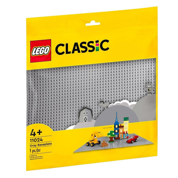 לגו 11024 משטח בסיס אפור (LEGO 11024 Gray Baseplate Classic) - צעצועים ילדים ודרקונים