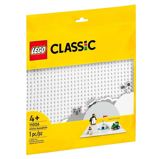 לגו 11026 משטח בסיס לבן (LEGO 11026 White Baseplate Classic) - צעצועים ילדים ודרקונים