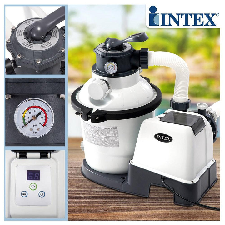 משאבת חול 1200 גלון לניקוי המים מבית INTEX - צעצועים ילדים ודרקונים