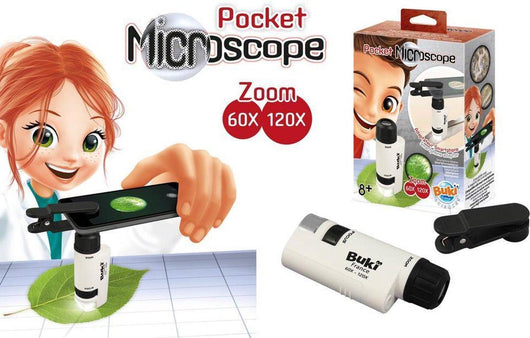מיקרוסקופ כיס מבית Buki france - צעצועים ילדים ודרקונים