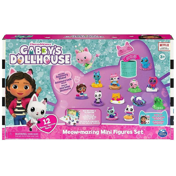 בית הבובות של גבי - סט 12 דמויות קטנות - צעצועים ילדים ודרקונים