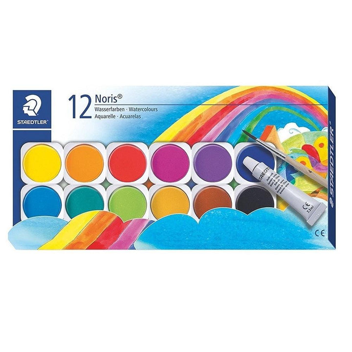 סט 12 צבעי מים כפתור - STAEDTLER - צעצועים ילדים ודרקונים