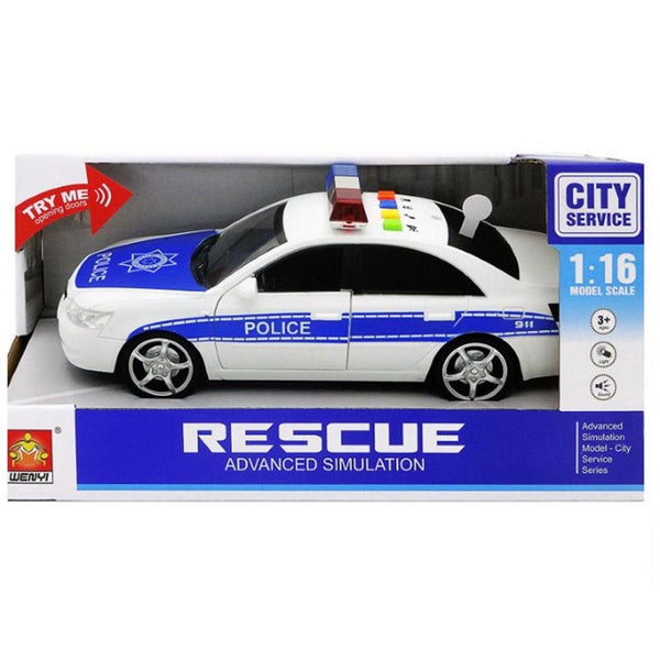 ניידת משטרה אורות וצלילים - אניגמה - צעצועים ילדים ודרקונים