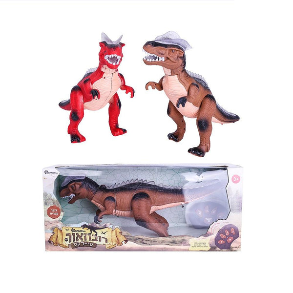 רובוזאור טי רקס - דינוזאור על שלט - צעצועים ילדים ודרקונים