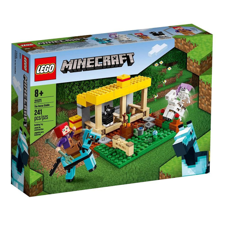 לגו 21171 אורוות סוסים מיינקראפט (LEGO 21171 The Horse Stable Minecraft) - צעצועים ילדים ודרקונים
