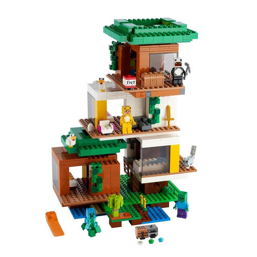 לגו 21174 בית עץ מודרני מיינקראפט (LEGO 21174 The Modern Treehouse Minecraft) - צעצועים ילדים ודרקונים