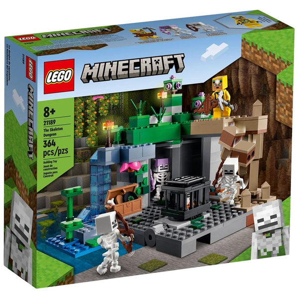 לגו 21189 מרדף השלדים מיינקראפט (LEGO 21189 The Skeleton Dungeon Minecraft) - צעצועים ילדים ודרקונים