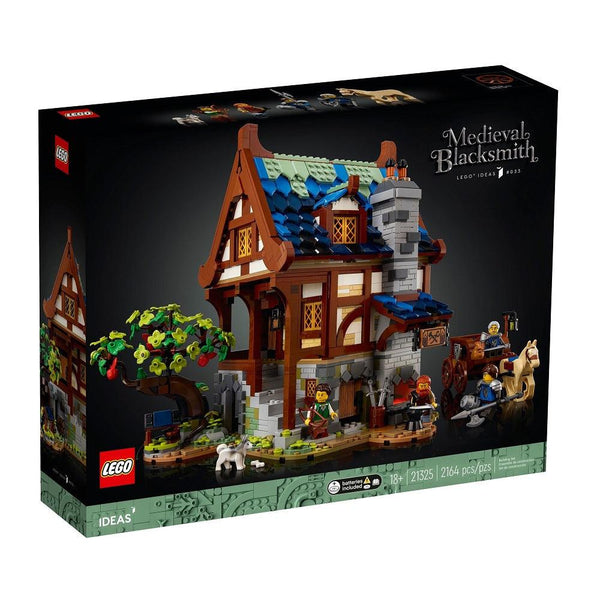 לגו 21325 נפח בימי הביניים (LEGO 21325 Medieval Blacksmith) - צעצועים ילדים ודרקונים
