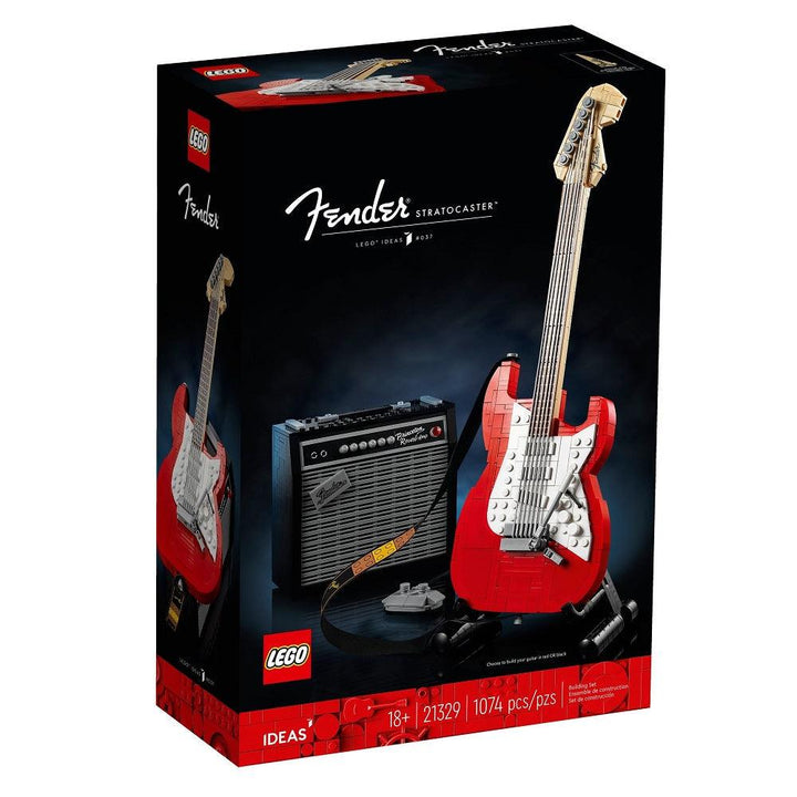 לגו 21329 גיטרת פנדר סטראטוקסטר (LEGO 21329 Fender Stratocaster) - צעצועים ילדים ודרקונים