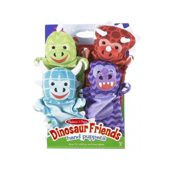 בובות יד דינוזאורים מבית Melissa and Doug - צעצועים ילדים ודרקונים