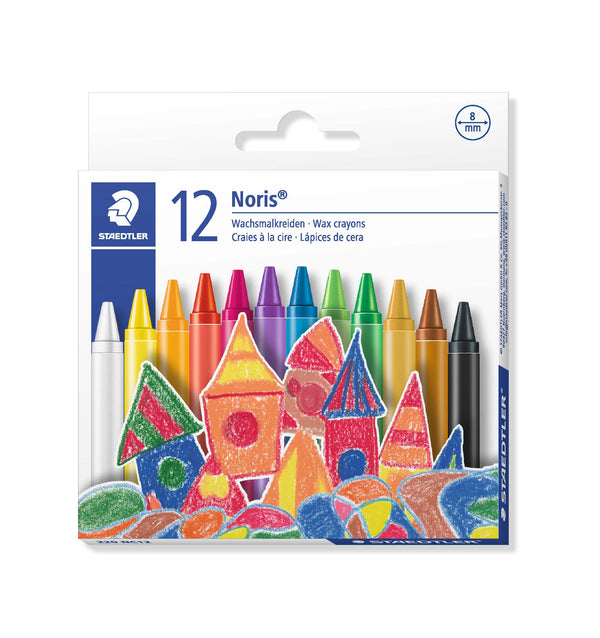 סט 12 צבעי פסטל 220 - CRAYON STAEDTLER - צעצועים ילדים ודרקונים