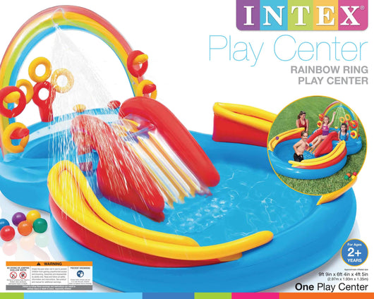 בריכת פעילות קשת - INTEX - צעצועים ילדים ודרקונים