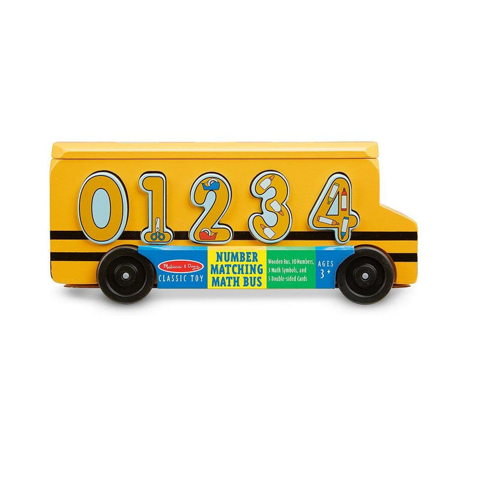 אוטובוס התאמת מספרים מבית Melissa and Doug - צעצועים ילדים ודרקונים