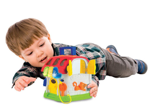 בית פעילות השחלת צורות אורקולי - WinFun - צעצועים ילדים ודרקונים