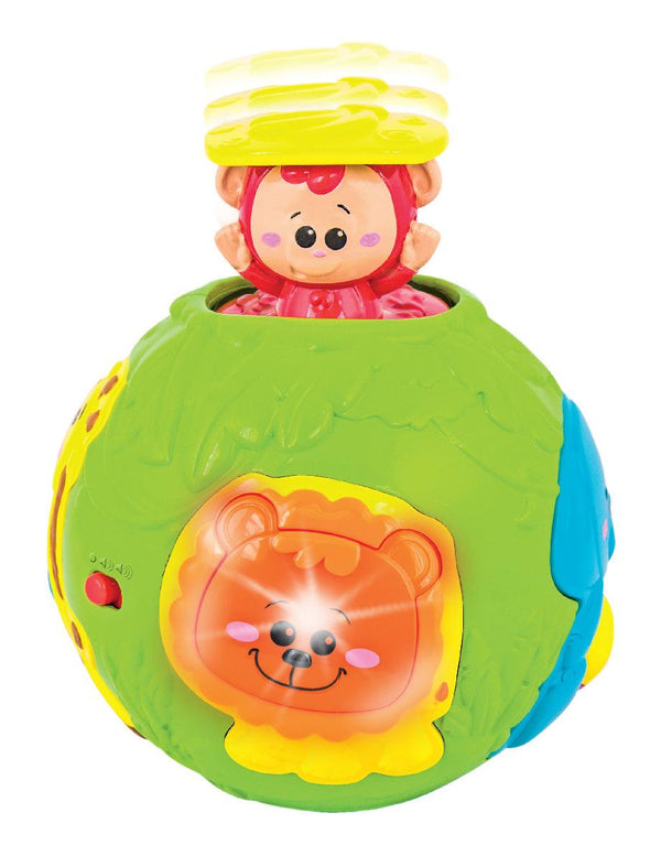כדור פעילות אורקולי חגיגה בג'ונגל - WinFun - צעצועים ילדים ודרקונים