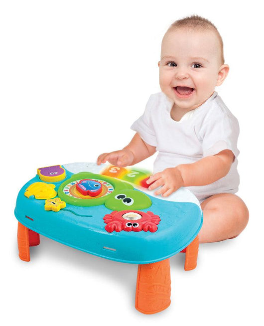 שולחן פעילות ופעלולון למיטה 2 ב-1 - WinFun - צעצועים ילדים ודרקונים